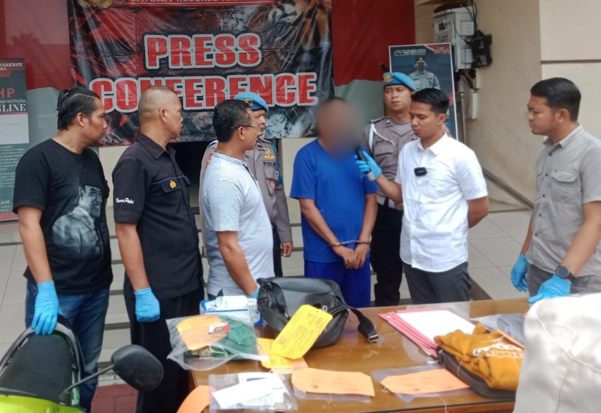 Gasak barang berharga calon istri, warga Lampung ini diamankan petugas