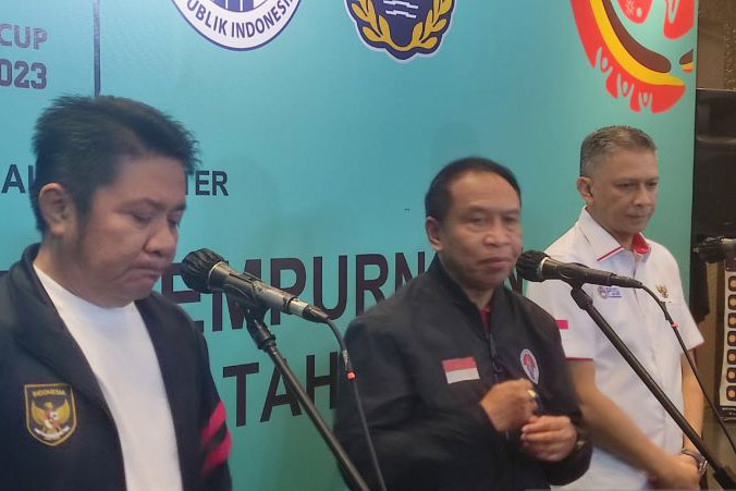 Kemenpora sempurnakan payung hukum untuk perbaiki sepak bola nasional Kemenpora sempurnakan payung hukum untuk perbaiki sepak bola nasional