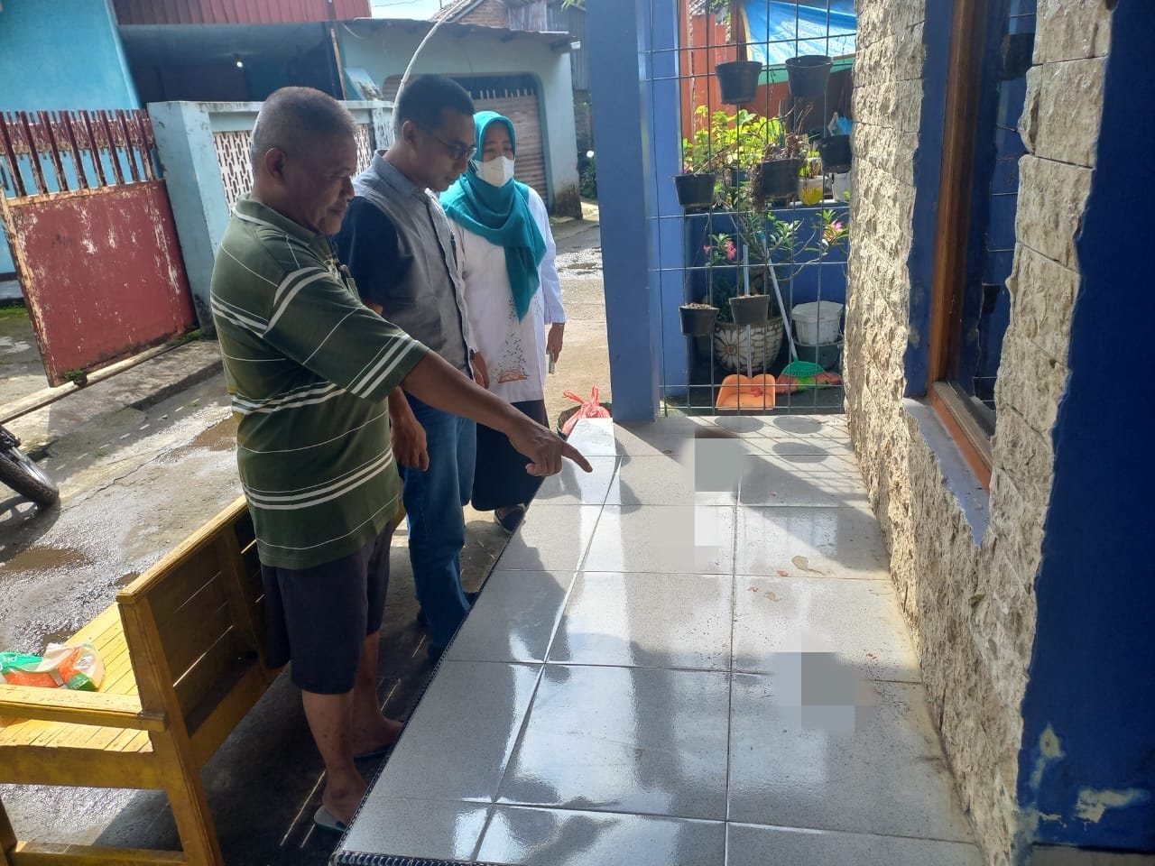 Kapolsek Kota Kudus nyatakan teror ceceran darah manusia di Wergu Wetan, hoax Kapolsek Kota Kudus nyatakan teror ceceran darah manusia di Wergu Wetan, hoax