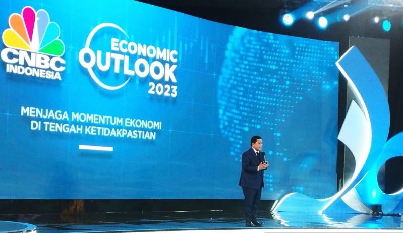 Erick Thohir katakan Indonesia terhindar perfect storm karena nakhoda kuat Erick Thohir katakan Indonesia terhindar perfect storm karena nakhoda kuat