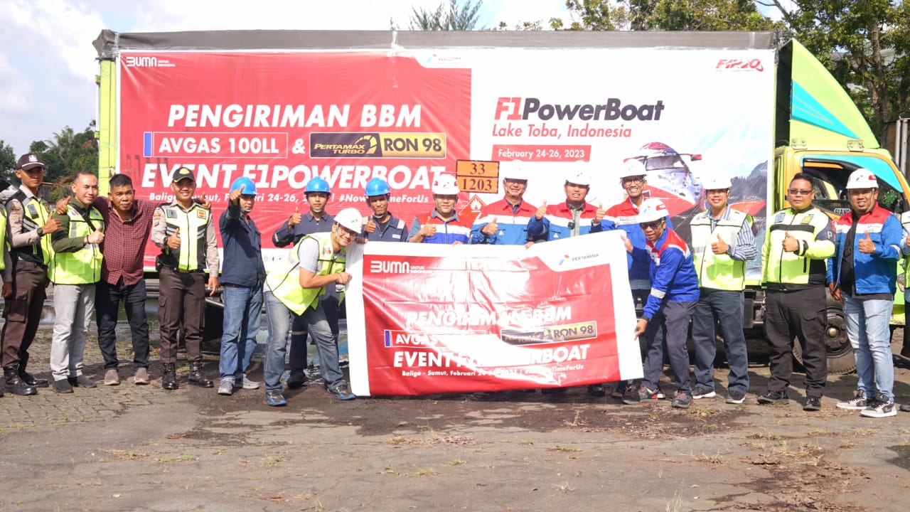Dukung F1 Powerboat, Pertamina kirim avgas ke Balige