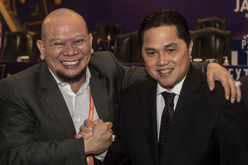 Erick Thohir jadi ketua umum PSSI periode 2023-2027