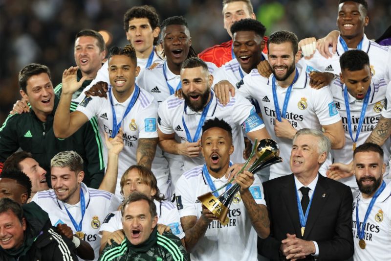 Real Madrid menangi Piala Dunia antar klub untuk kelima kalinya Real Madrid menangi Piala Dunia antar klub untuk kelima kalinya
