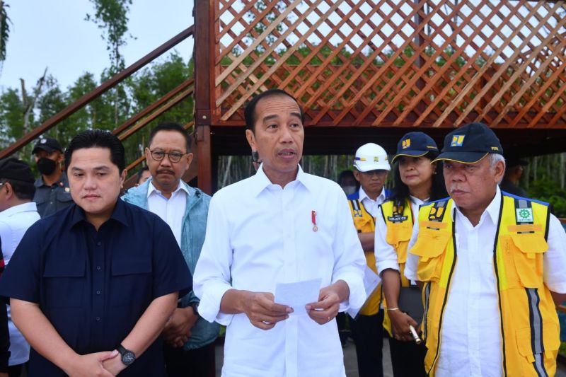 Presiden sampaikan lima dari 22 stadion yang diaudit rusak berat