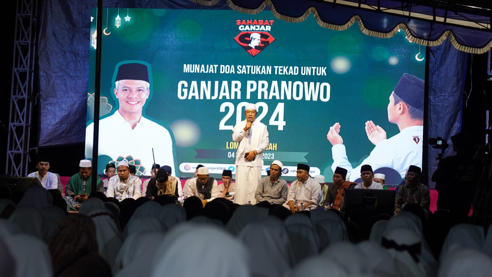 Doa untuk NU dan Ganjar Pranowo jelang Harlah Seabad NU digelar di Lombok Tengah Doa untuk NU dan Ganjar Pranowo jelang Harlah Seabad NU digelar di Lombok Tengah