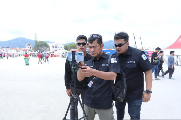 Polda Sumut pasang face recognition di venue F1 Powerboat Polda Sumut pasang face recognition di venue F1 Powerboat