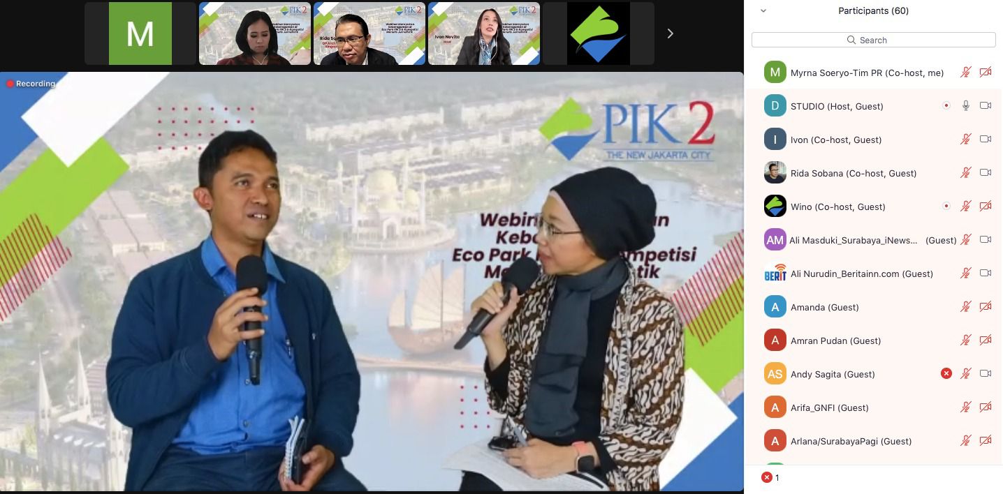 Agung Sedayu Group gelar webinar & lomba penulisan untuk wartawan bertajuk Merayakan Keberagaman di EcoPark PIK2