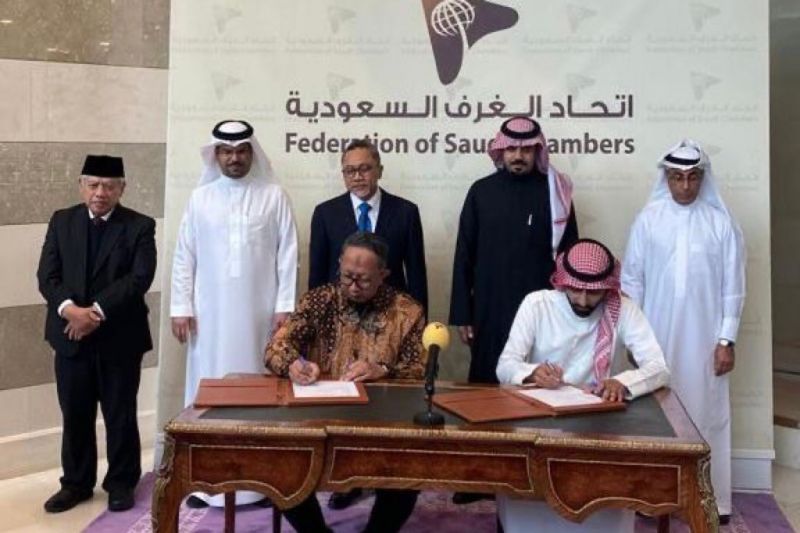 RI-Arab Saudi tandatangani kerja sama dagang senilai Rp2,3 triliun