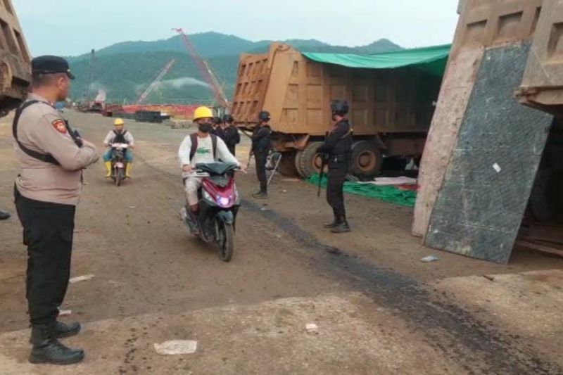 Kapolres sebut 909 aparat keamanan masih disiagakan di PT GNI Kapolres sebut 909 aparat keamanan masih disiagakan di PT GNI