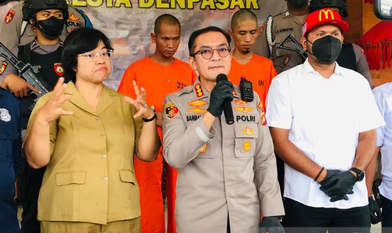 Polresta Denpasar sita 3.6 kilogram ganja dari tukang las panggilan Polresta Denpasar sita 3.6 kilogram ganja dari tukang las panggilan