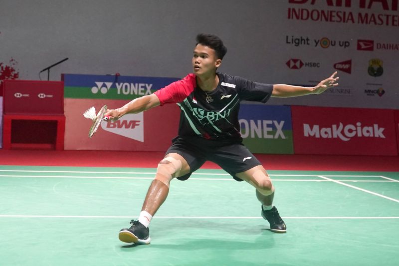 Christian debut bermain di babak utama Indonesia Masters 2023