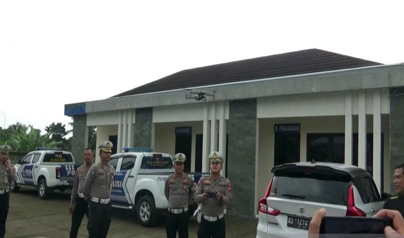 Polres Boyolali uji coba ETLE drone cegah pelanggaran lalu lintas Polres Boyolali uji coba ETLE drone cegah pelanggaran lalu lintas