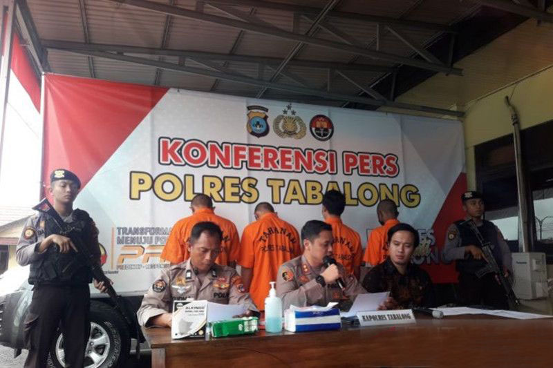 Polres Tabalong ringkus tersangka korupsi pembangunan jembatan timbang