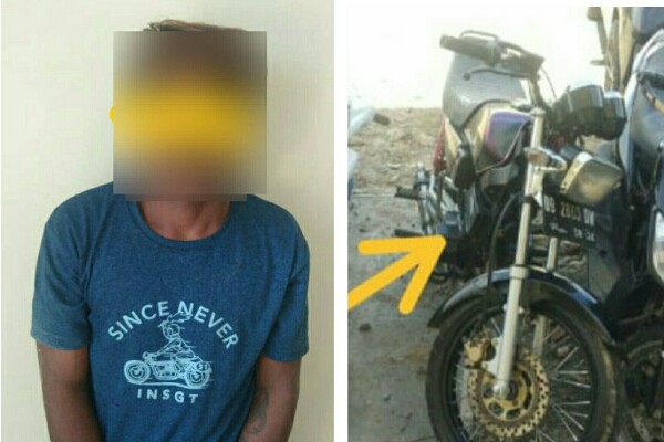 Tim Buser Polres Bolmong ringkus satu pelaku curanmor Tim Buser Polres Bolmong ringkus satu pelaku curanmor