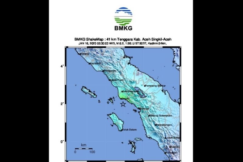 Aktivitas warga tetap normal usai gempa M 6,2 di Aceh Singkil