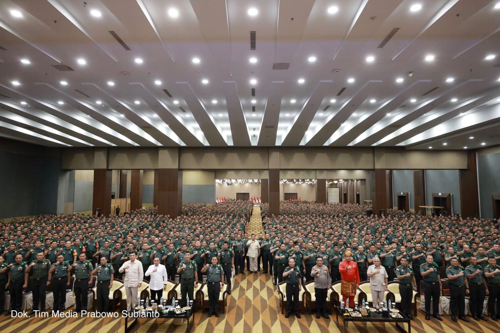 Menhan Prabowo minta babinsa jaga persatuan dan kesatuan bangsa Menhan Prabowo minta babinsa jaga persatuan dan kesatuan bangsa