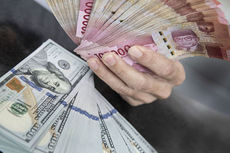Rupiah Rabu pagi menguat 4 poin Rupiah Rabu pagi menguat 4 poin
