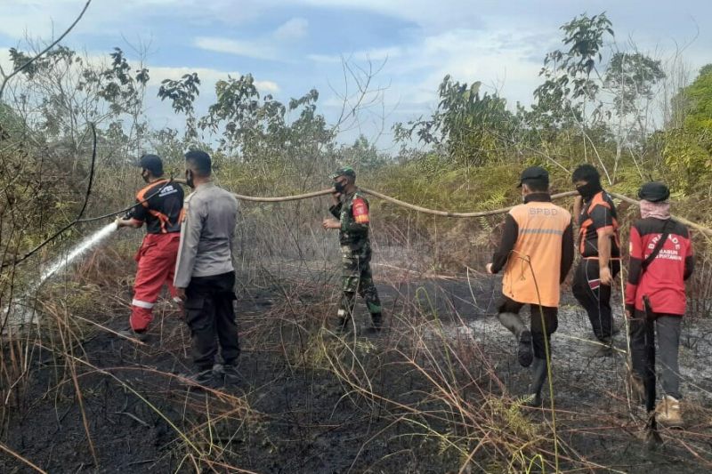 Titik panas masih terdeteksi di Kaltim meski musim hujan Titik panas masih terdeteksi di Kaltim meski musim hujan