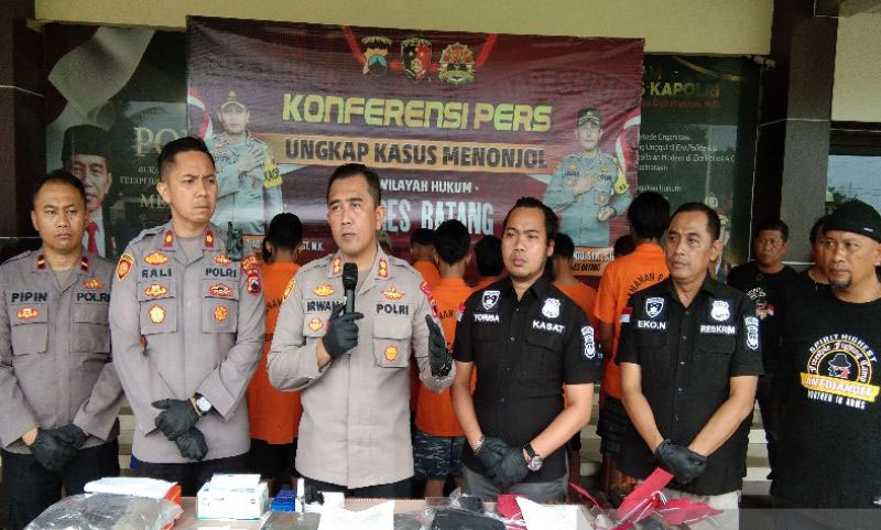 Polres Batang tangkap 14 remaja terlibat tawuran