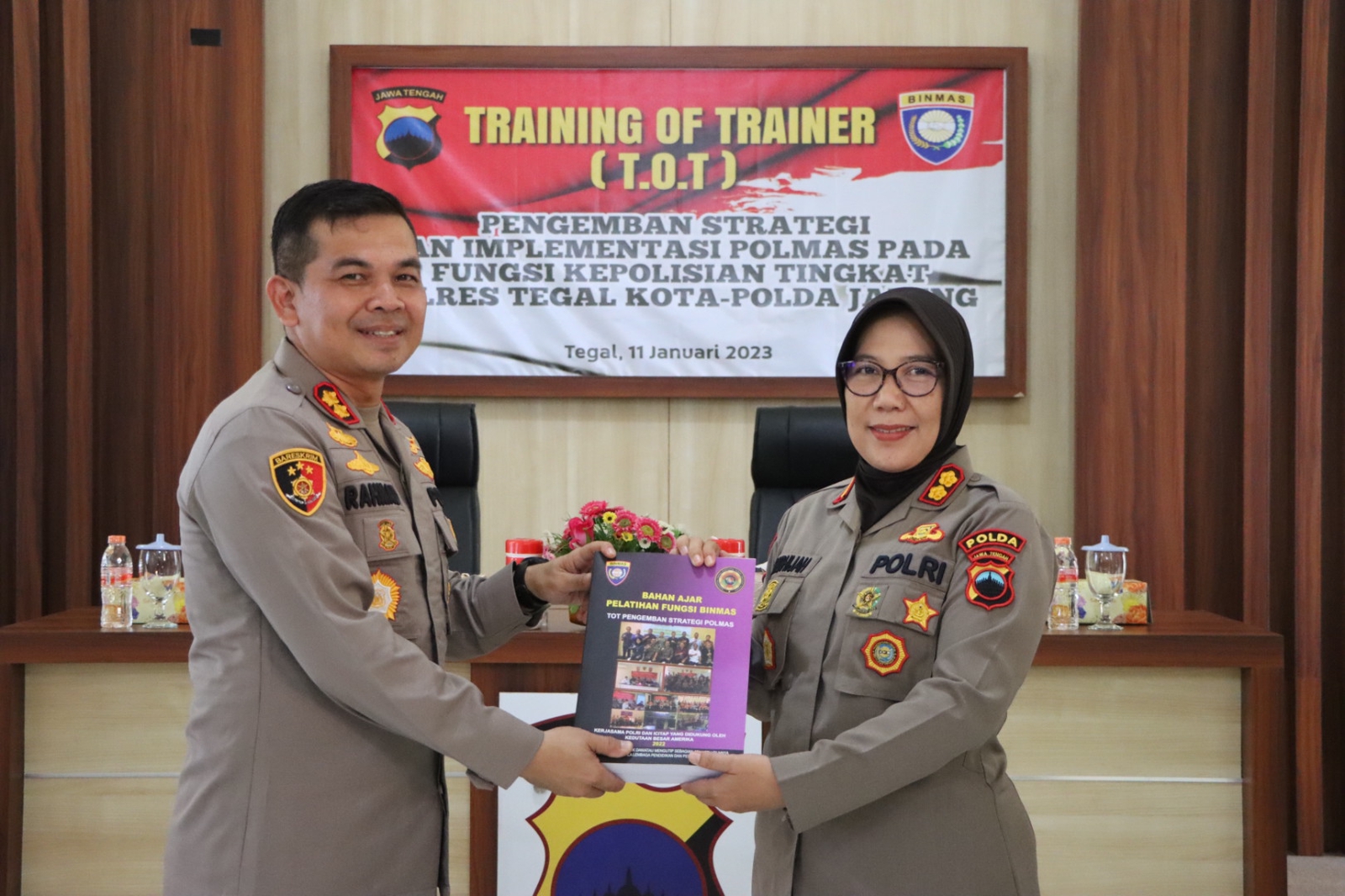 Tingkatkan kemampuan personel, Ditbinmas Polda Jateng gelar pelatihan TOT Polmas Tingkatkan kemampuan personel, Ditbinmas Polda Jateng gelar pelatihan TOT Polmas