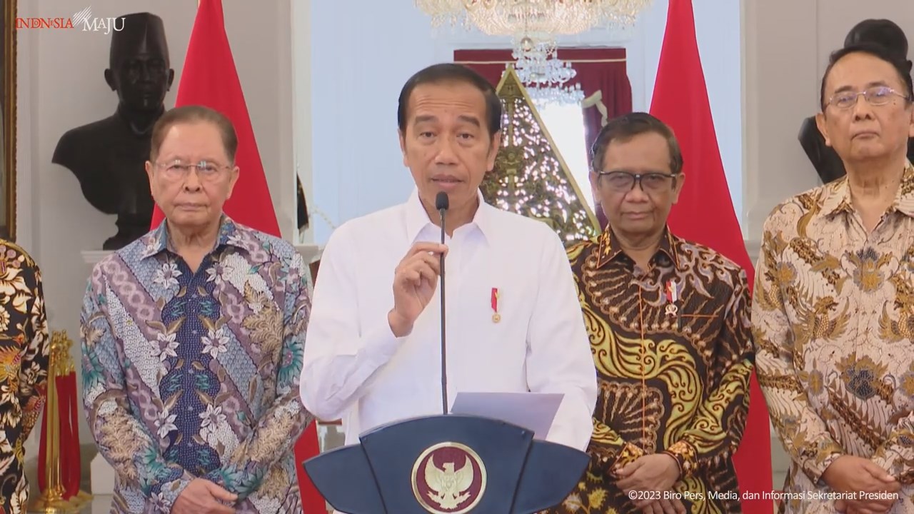 Jokowi akui ada pelanggaran HAM berat di Indonesia Jokowi akui ada pelanggaran HAM berat di Indonesia