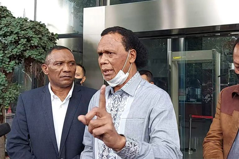 Hercules enggan komentari pemeriksaan oleh penyidik KPK Hercules enggan komentari pemeriksaan oleh penyidik KPK