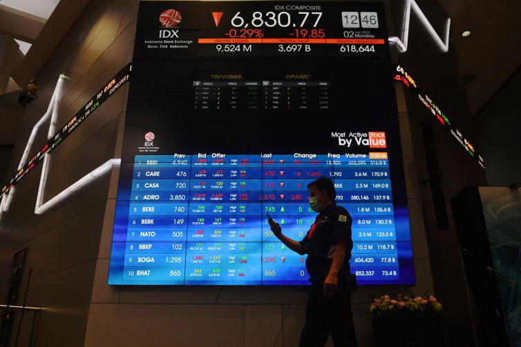 IHSG Senin dibuka menguat 6,66 poin