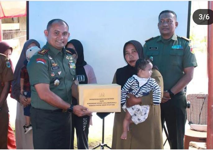 Kodim 1311/Morowali bagikan sembako bagi warga kurang mampu di Morowali Kodim 1311/Morowali bagikan sembako bagi warga kurang mampu di Morowali