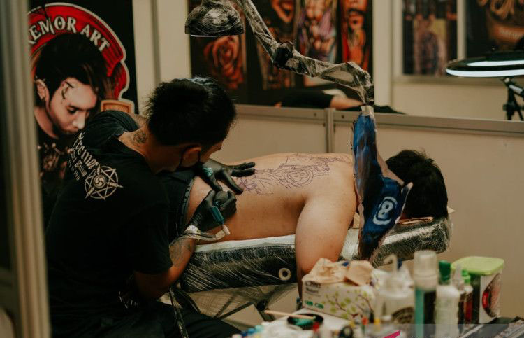 125 seniman tato ramaikan ajang internasional Bali Tattoo Expo 2023
