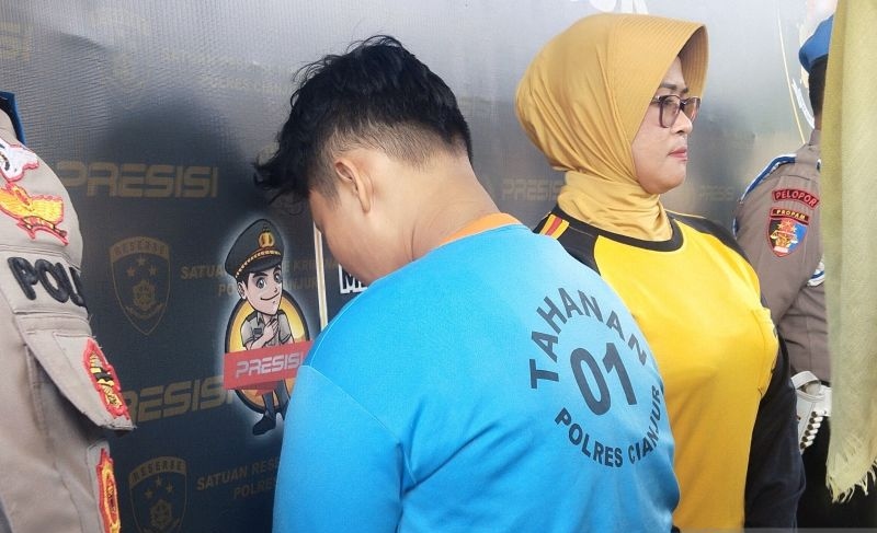 Polres Cianjur tangkap dua perempuan pelaku begal taksi daring