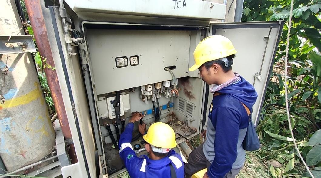 Kabel PLN Citeureup digondol maling, ribuan rumah warga mati lampu