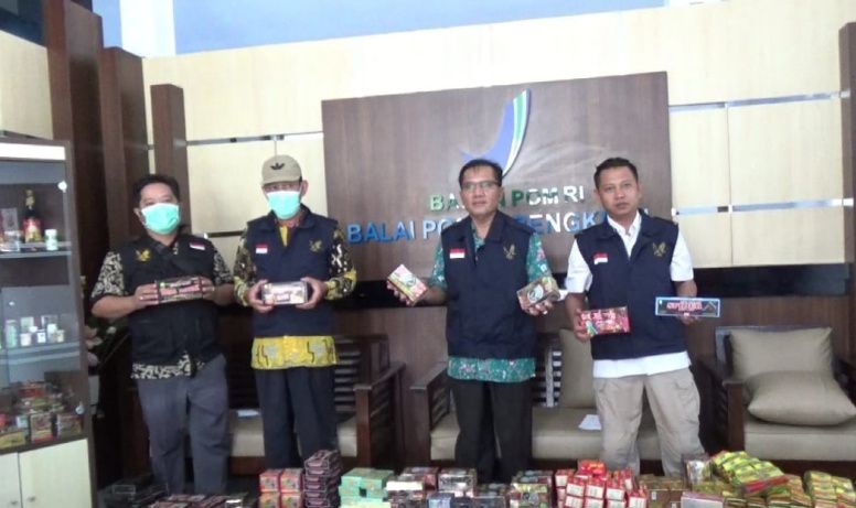 BPOM Bengkulu gagalkan peredaran 113 merek obat ilegal BPOM Bengkulu gagalkan peredaran 113 merek obat ilegal