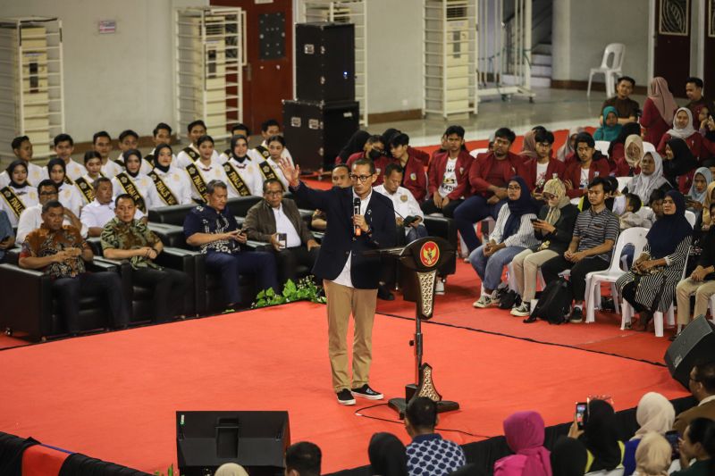 Menparekraf jelaskan lima kriteria penting bagi pelaku ekraf Menparekraf jelaskan lima kriteria penting bagi pelaku ekraf