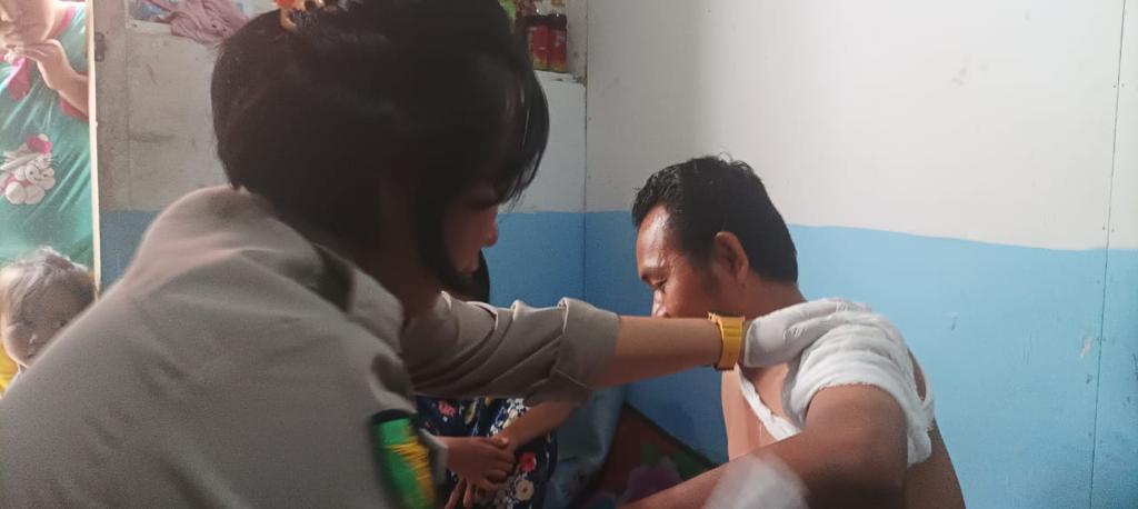 Dokkes Polda Sumut lakukan trauma healing dan pengobatan bagi korban kejahatan jalanan Dokkes Polda Sumut lakukan trauma healing dan pengobatan bagi korban kejahatan jalanan