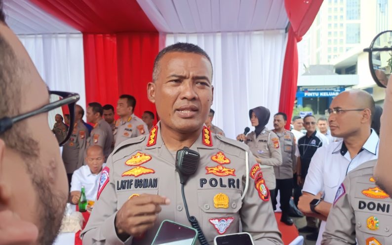 Polisi maksimalkan pengaturan lalin di GBK terkait HUT Bhayangkara Polisi maksimalkan pengaturan lalin di GBK terkait HUT Bhayangkara