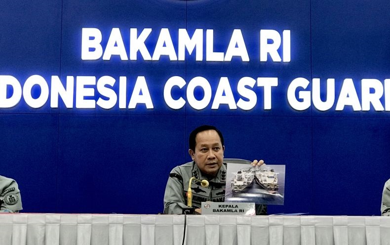 Bakamla RI untuk pertama kalinya temukan kapal asing kelabui data AIS Bakamla RI untuk pertama kalinya temukan kapal asing kelabui data AIS