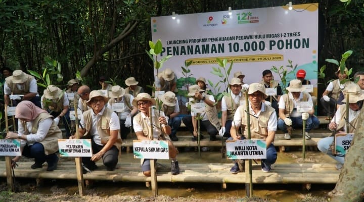 One Two Trees, komitmen SKK Migas jaga keberlanjutan lingkungan One Two Trees, komitmen SKK Migas jaga keberlanjutan lingkungan
