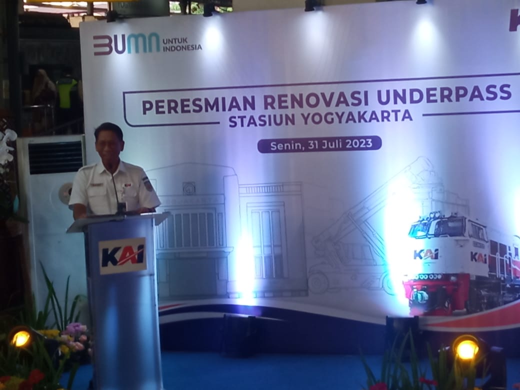 Dengan sentuhan modern, <i>underpass</i> Stasiun Yogyakarta kembali difungsikan Dengan sentuhan modern, <i>underpass</i> Stasiun Yogyakarta kembali difungsikan
