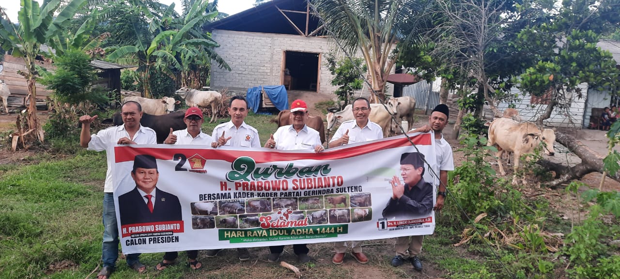 Idul Adha, Gerindra Sulteng bagikan 50 sapi kurban dari Prabowo Subianto Idul Adha, Gerindra Sulteng bagikan 50 sapi kurban dari Prabowo Subianto