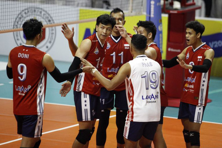 Indonesia petik kemenangan atas Filipina di SEA V League Indonesia petik kemenangan atas Filipina di SEA V League