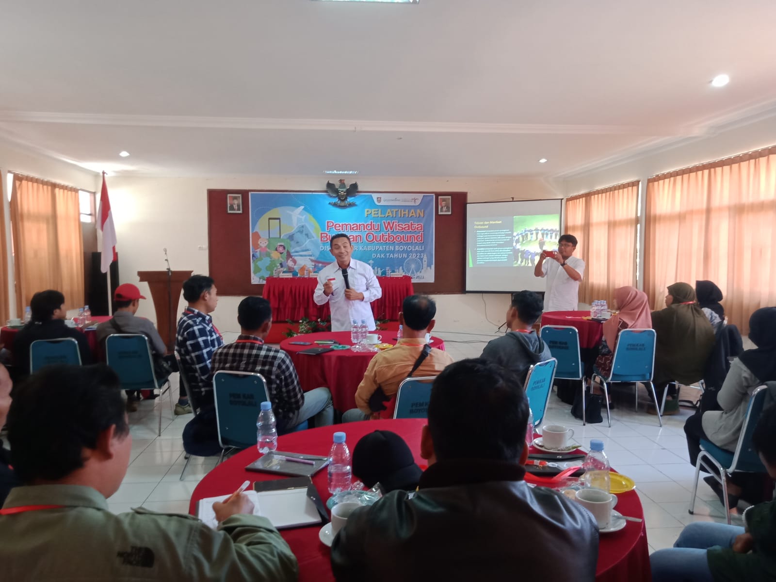 Disporapar Boyolali gelar pelatihan pemandu wisata buatan, outbond Disporapar Boyolali gelar pelatihan pemandu wisata buatan, outbond