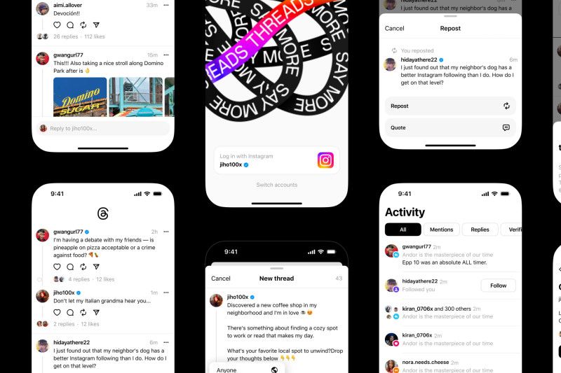Threads angin segarbaru dari Meta resmi dirilis