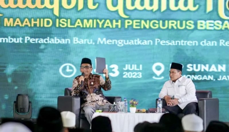 Mahfud MD katakan pesantren harus bisa cetak sarjana dan dokter Mahfud MD katakan pesantren harus bisa cetak sarjana dan dokter