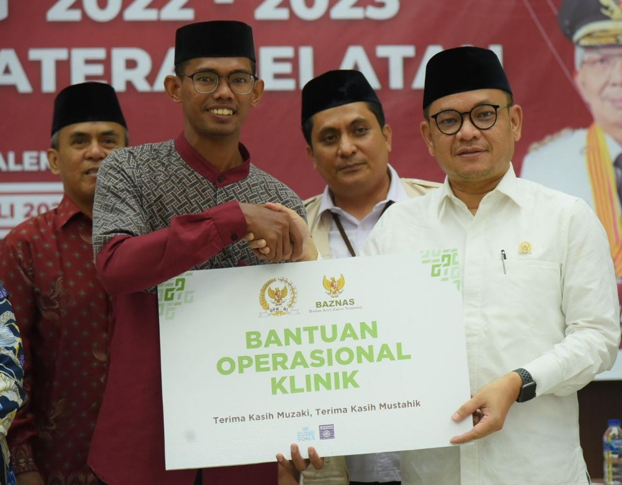 BAZNAS - DPR Sumsel salurkan bantuan beasiswa dan klinik kesehatan BAZNAS - DPR Sumsel salurkan bantuan beasiswa dan klinik kesehatan