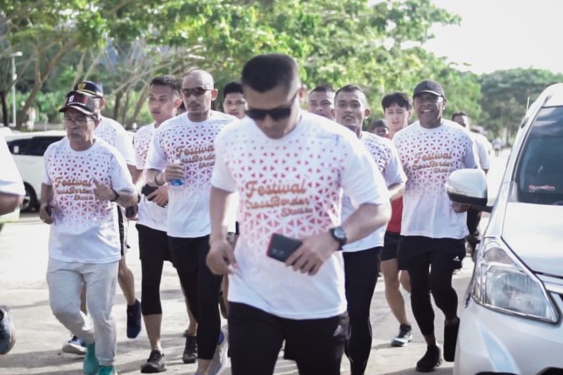 Fun run jadi agenda rutin sport tourism di Kota Jayapura Fun run jadi agenda rutin sport tourism di Kota Jayapura