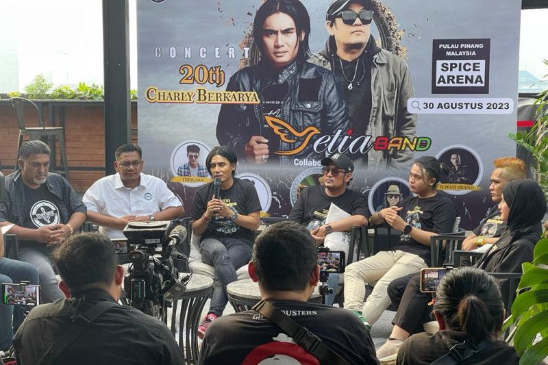 Charly Van Houten gelar konser di Malaysia rayakan 20 tahun berkarya