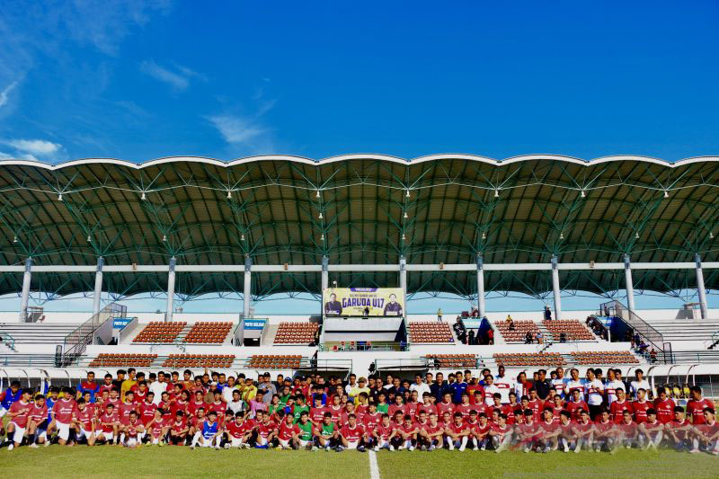 Ratusan pesepak bola ikuti seleksi Timnas U-17 di Kalsel
