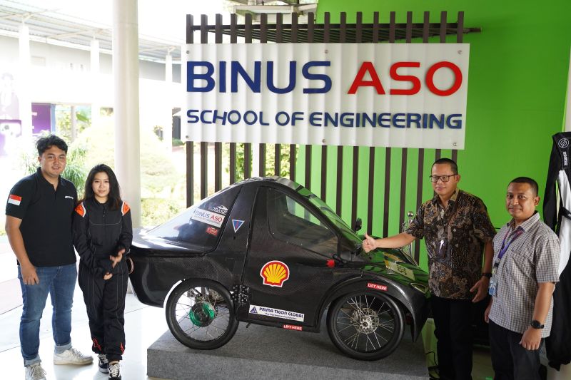 Mahasiswa BINUS kembali berkompetisi di ajang Shell Eco-Marathon Mahasiswa BINUS kembali berkompetisi di ajang Shell Eco-Marathon