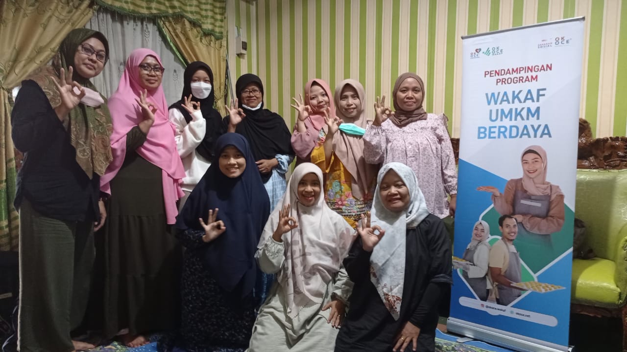 Wakaf UMKM Berdaya inisiasi OK OCE Kemanusiaan bantu UMKM urus perizinan Wakaf UMKM Berdaya inisiasi OK OCE Kemanusiaan bantu UMKM urus perizinan