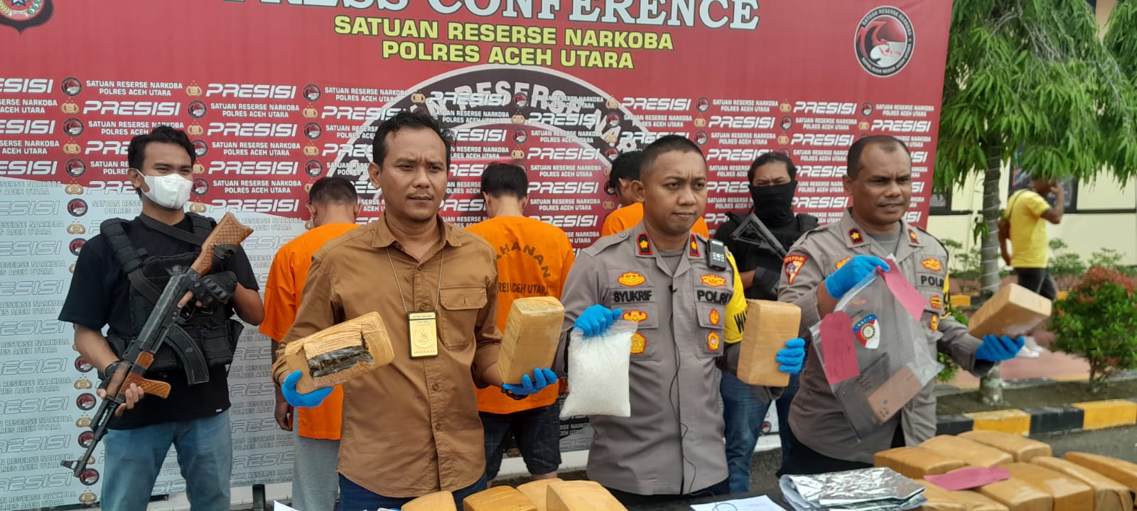 Satres Narkoba Polres Aceh Utara ungkap kasus peredaran narkoba jaringan nasional Satres Narkoba Polres Aceh Utara ungkap kasus peredaran narkoba jaringan nasional